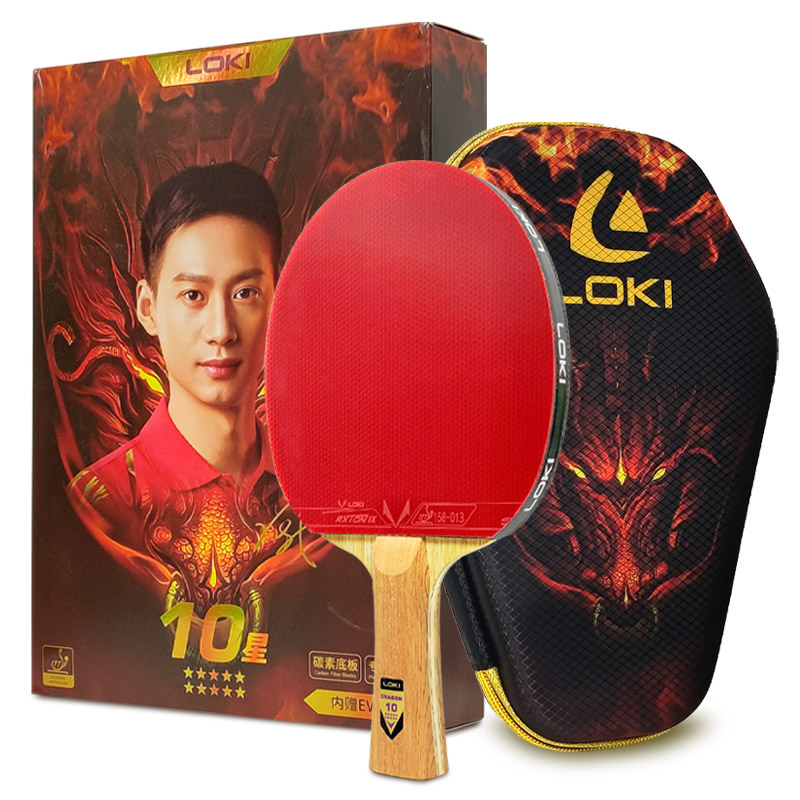 Table Tennis Zhang Jike - Raquette de Tennis de Table LOKI
