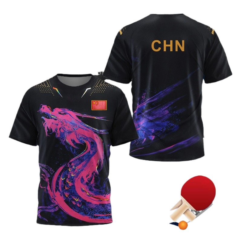 T-shirt de tennis de table CHN - Table Tennis Zhang Jike avis et prix